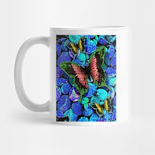 Butterfly among the Rocks Mug